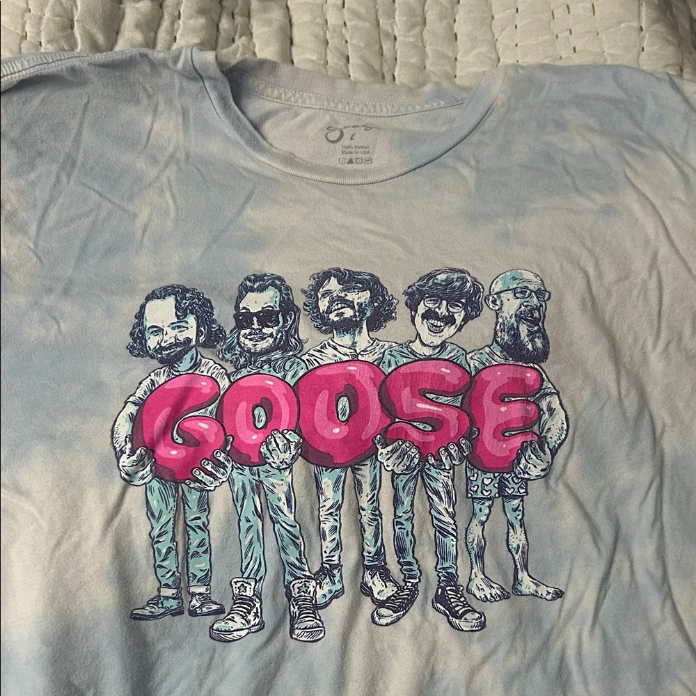 Goose concert T shirt